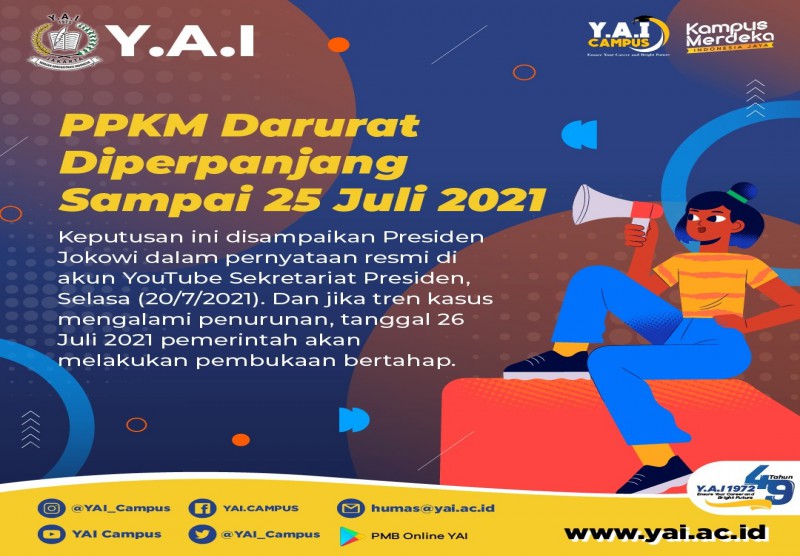 PPKM Darurat Diperpanjang Sampai 25 Juli 2021