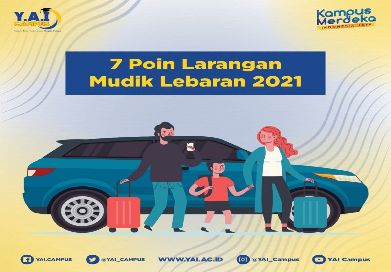 7 Poin Larangan Mudik Lebaran 2021