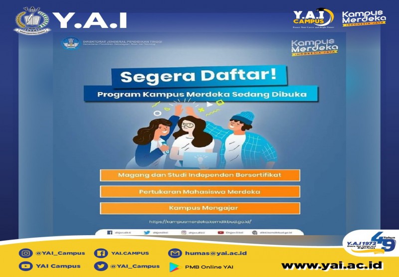 Pendaftaran Program Kampus Merdeka